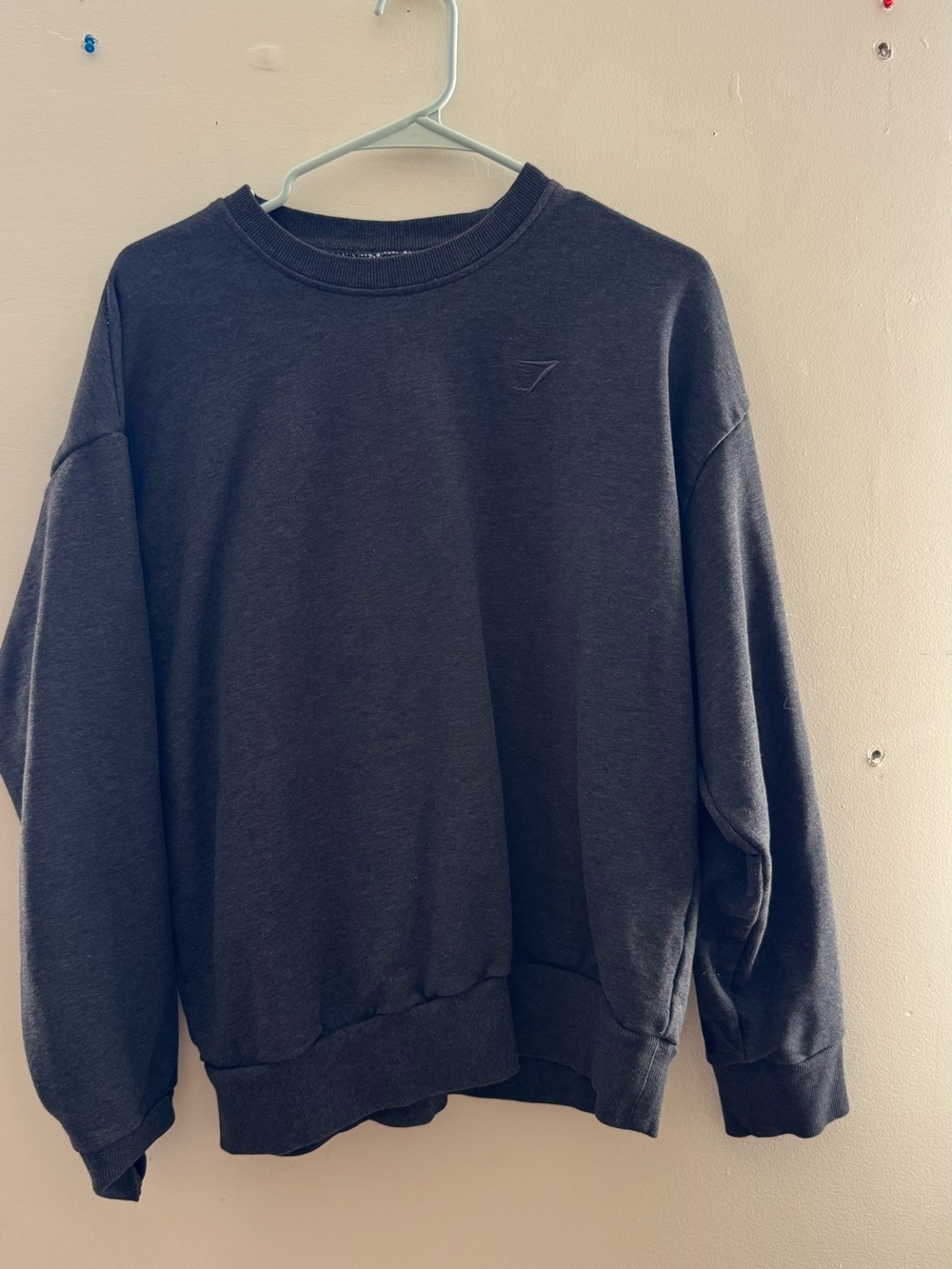 Gymshark Men's Crewneck Sweatshirt - Charcoal Gray